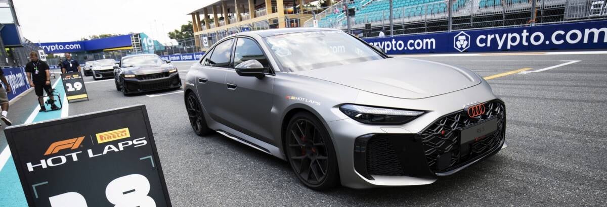 Audi RS5 estreia nas hot laps do GP de Miami de F1