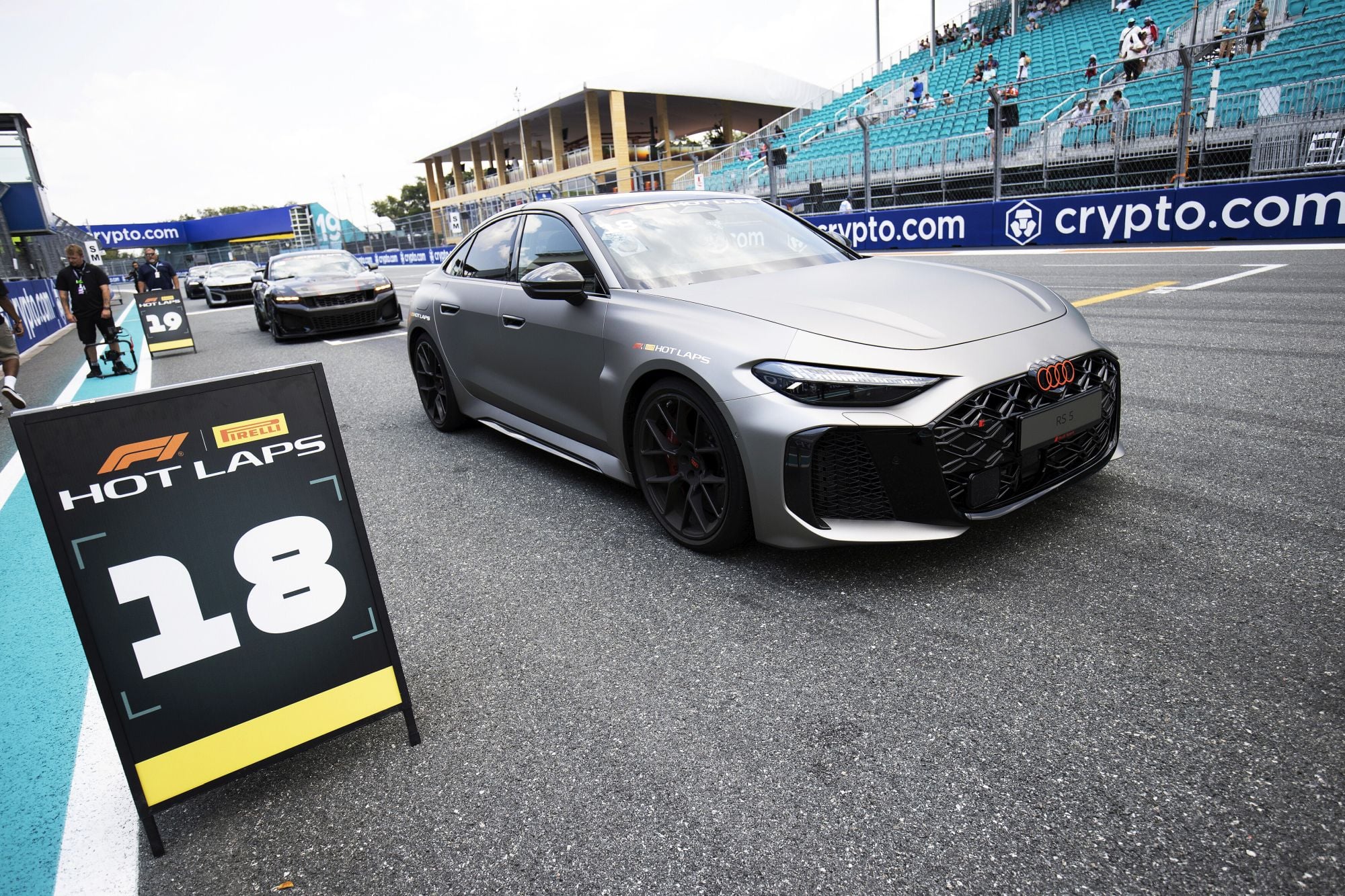 Audi RS5 estreia nas hot laps do GP de Miami de F1