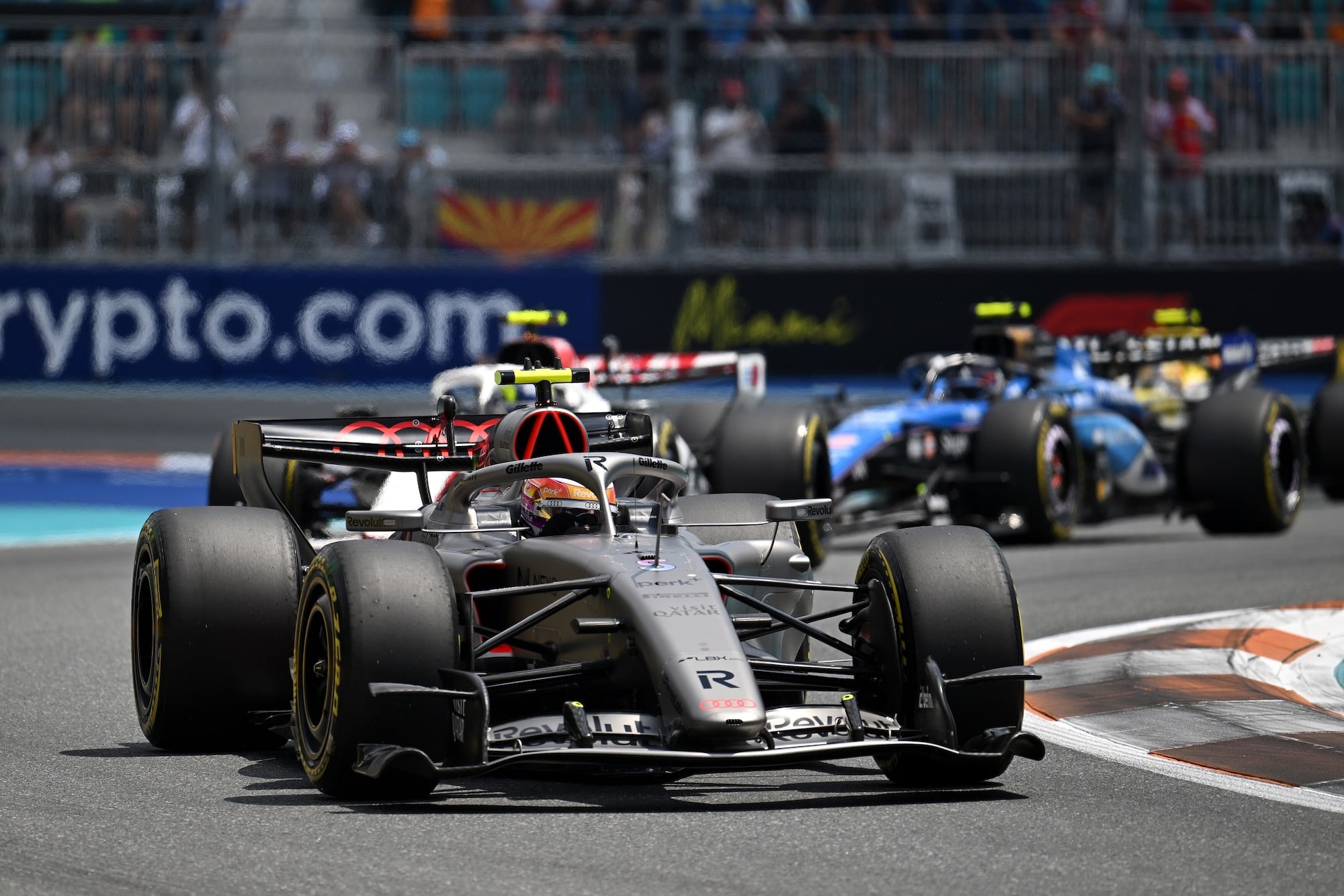 F1: Bortoleto comenta caos técnico da Audi em Miami