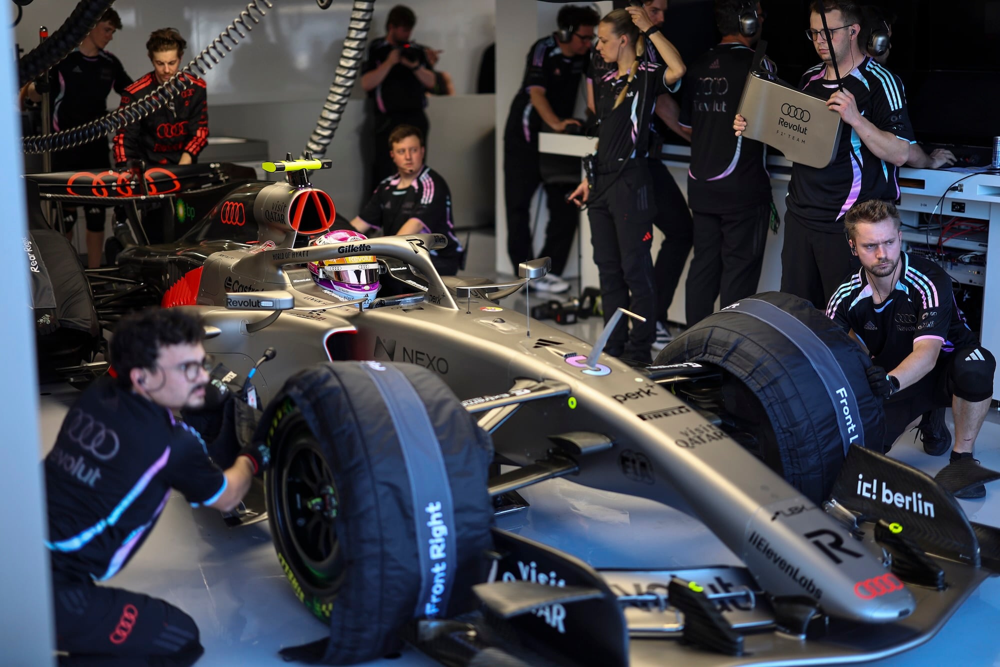F1: Audi enfrenta sábado difícil e aposta na reação em Miami