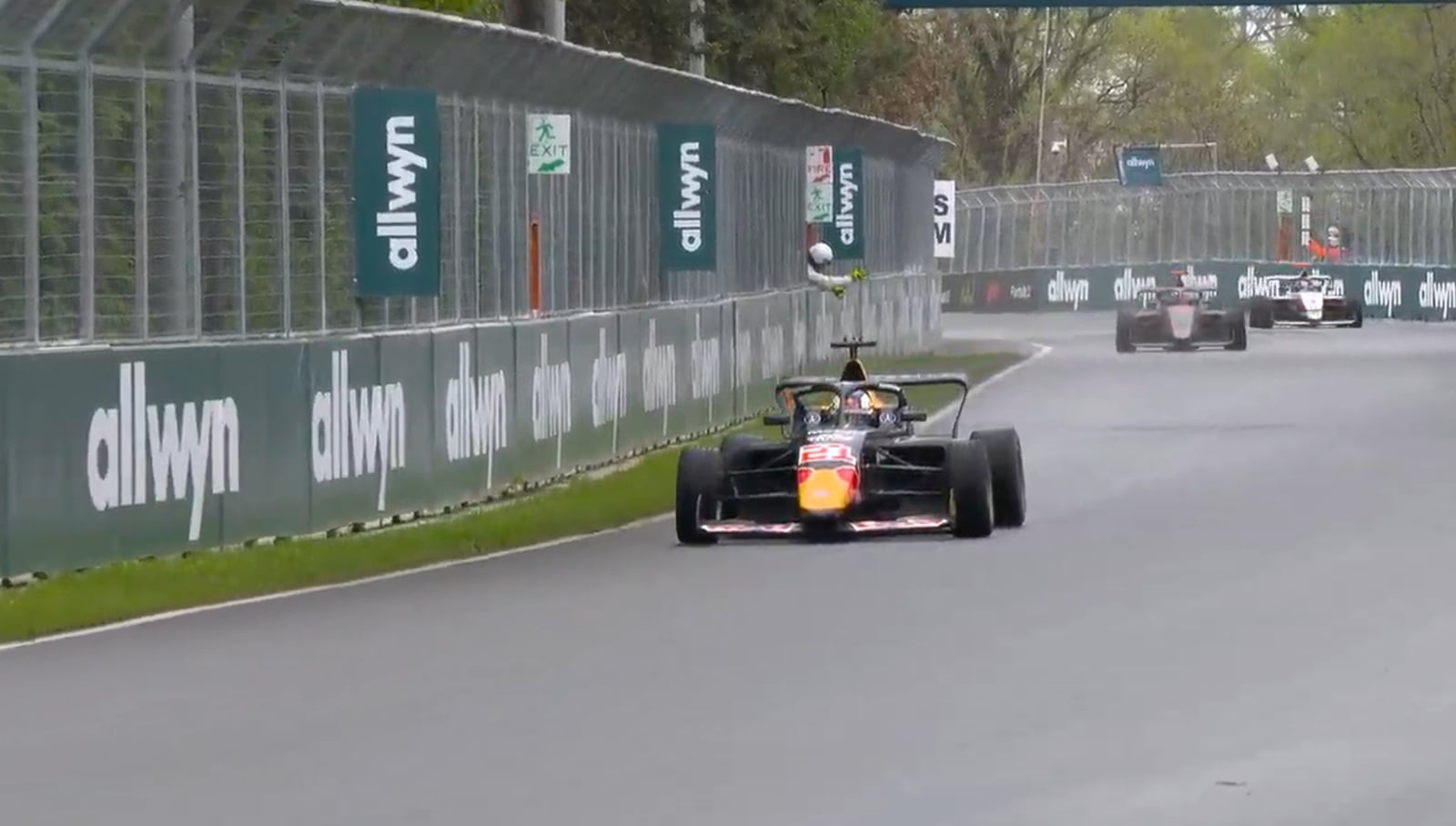 Palmowski domina e vence molhada corrida 3 da F1 Academy no Canadá