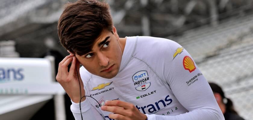 Caio Collet é o primeiro brasileiro a estrear na Indy 500 em cinco anos
