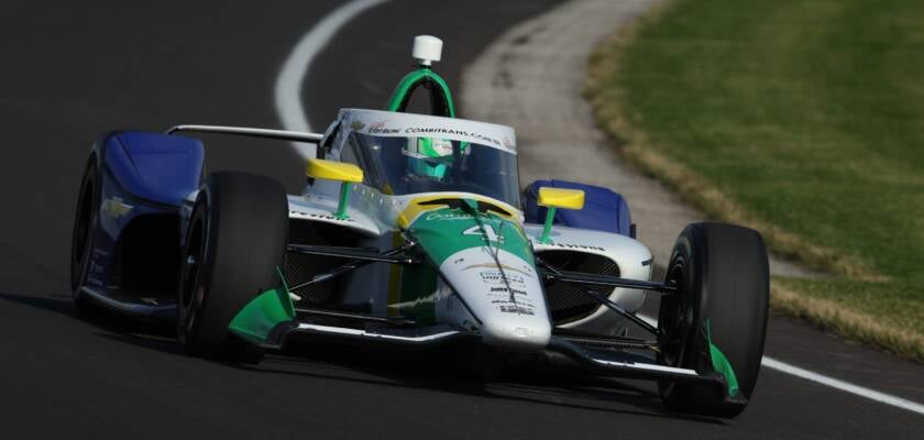 Indy 500: Melhor rookie da classificação, Collet celebra top-10 no grid
