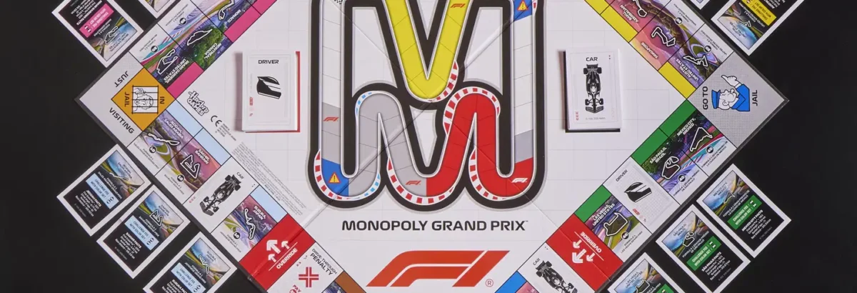F1 anuncia lançamento de jogo de tabuleiro Monopoly temático F1 anuncia lançamento de jogo de tabuleiro Monopoly temático