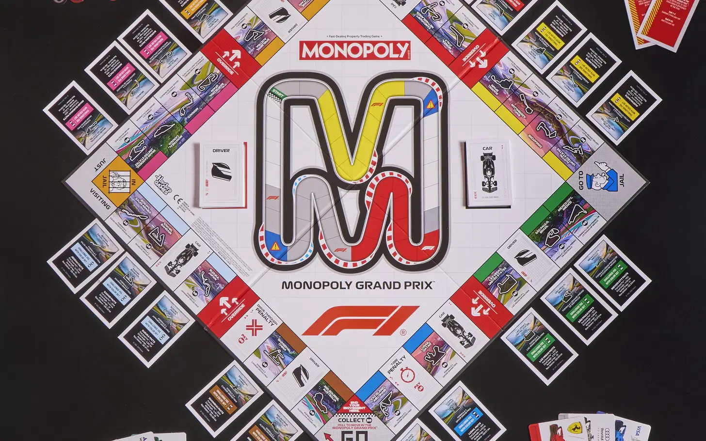 F1 anuncia lançamento de jogo de tabuleiro Monopoly temático F1 anuncia lançamento de jogo de tabuleiro Monopoly temático