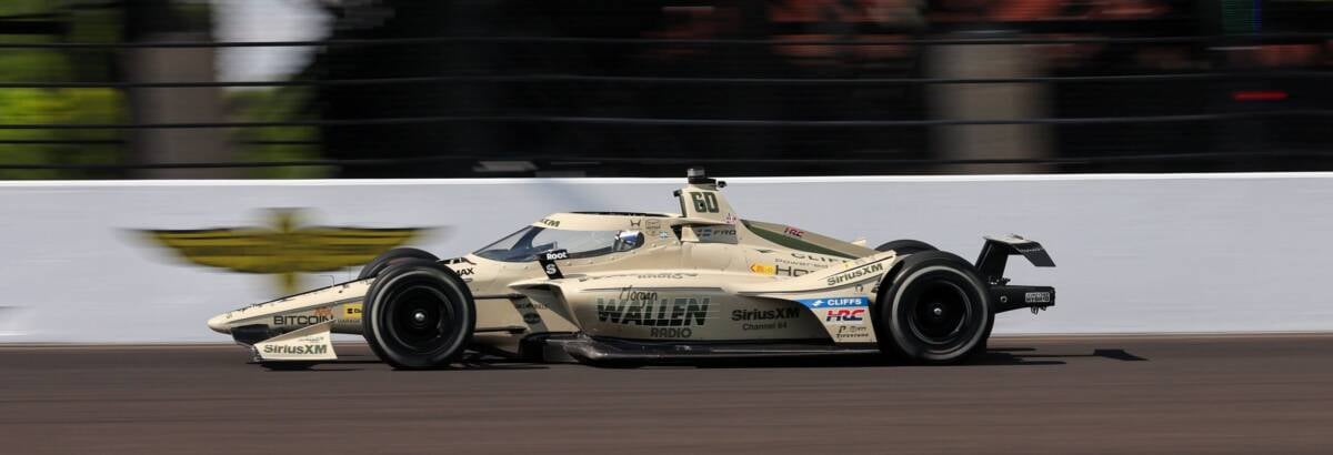 Rosenqvist lidera último dia de treinos antes da classificação para a Indy 500