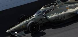 Indy 500: Rosenqvist lidera top-12 da classificação. Collet garante lugar na quarta fila