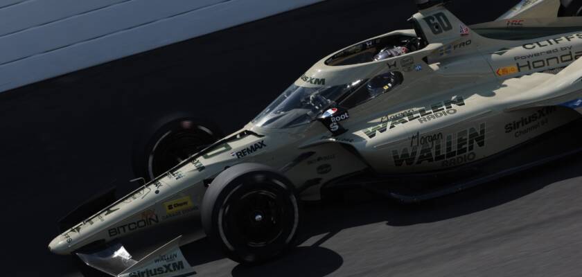 Indy 500: Rosenqvist lidera top-12 da classificação. Collet garante lugar na quarta fila