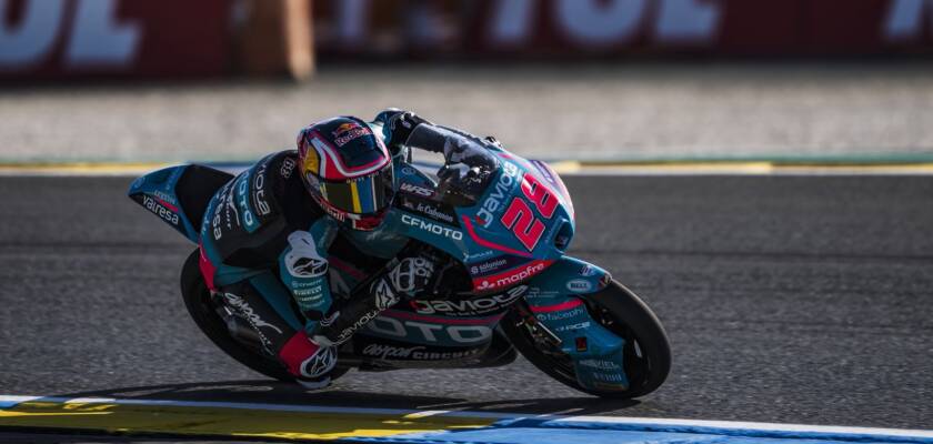Moto3: Quiles vence GP da França marcado por pista molhada e quedas