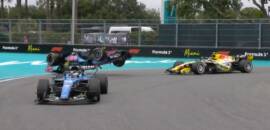 F1: Lawson explica falha que causou forte acidente com Gasly