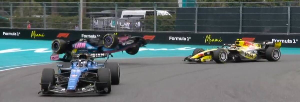 F1: Lawson explica falha que causou forte acidente com Gasly