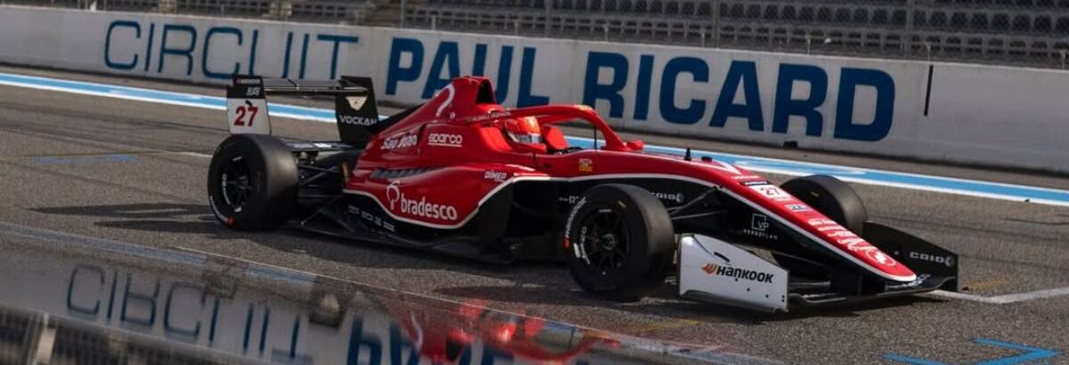 Heitor Dall Agnol estreia com pódio na Eurocup3 em Paul Ricard