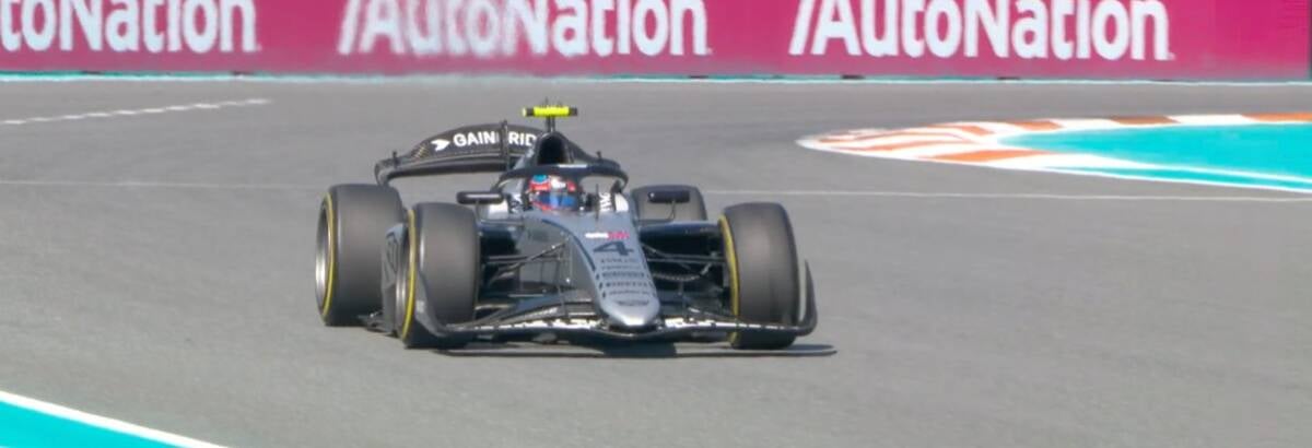 F2: Herta lidera único treino livre em Miami