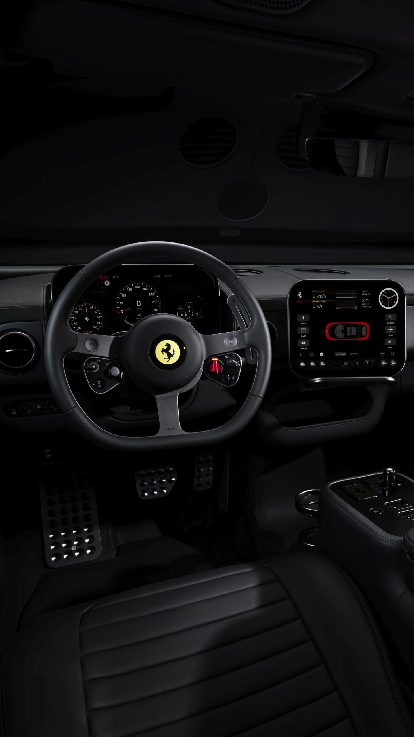 Ferrari apresenta Luce, primeiro modelo elétrico de sua história Ferrari Luce