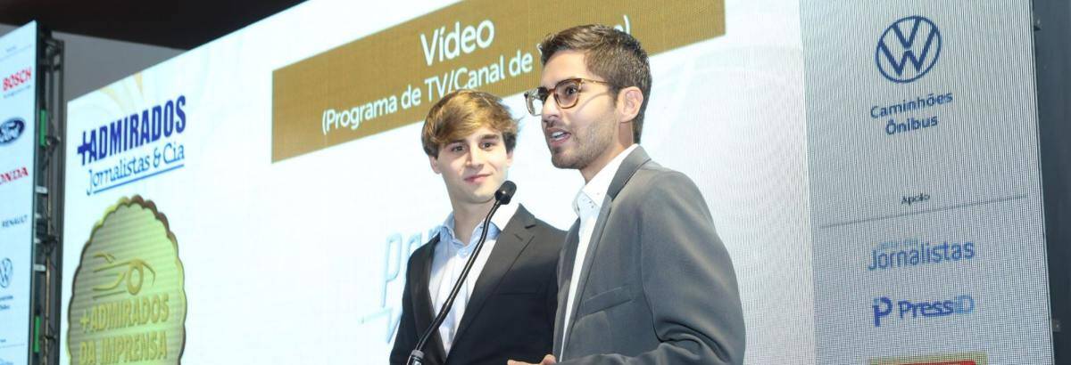 Com Nic Giaffone e Ale Speittzer, Papo de Paddock é eleito o programa +Admirado da Imprensa Automotiva