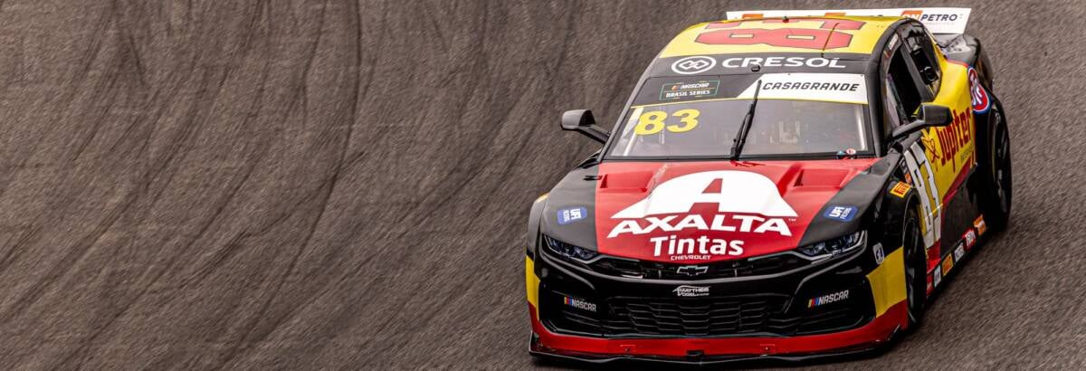 Gabriel Casagrande fica próximo de pódio e mostra bom ritmo nas corridas da terceira etapa da NASCAR Brasil Gabriel Casagrande fica próximo de pódio e mostra bom ritmo nas corridas da terceira etapa da NASCAR Brasil