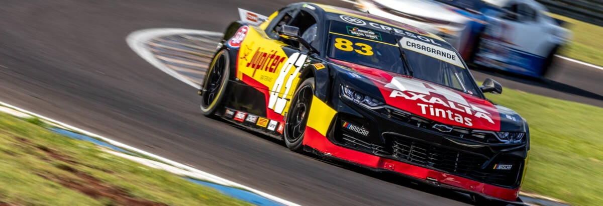 NASCAR Brasil: Após vitória no sábado, Gabriel Casagrande fatura quarto lugar em Cascavel