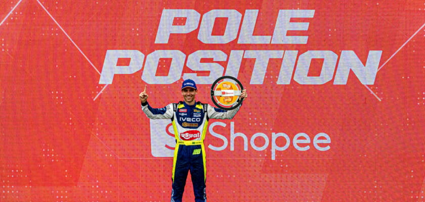 Copa Truck: Dirani celebra pole: “Uma honra!” após classificação na chuva