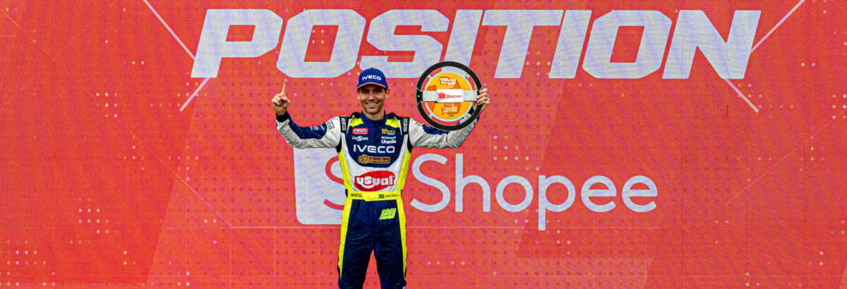 Copa Truck: Dirani celebra pole: “Uma honra!” após classificação na chuva