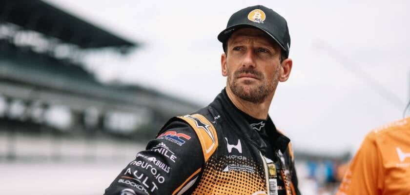 Indy 500: Grosjean homenageia Kyle Busch no grafismo do número de carro