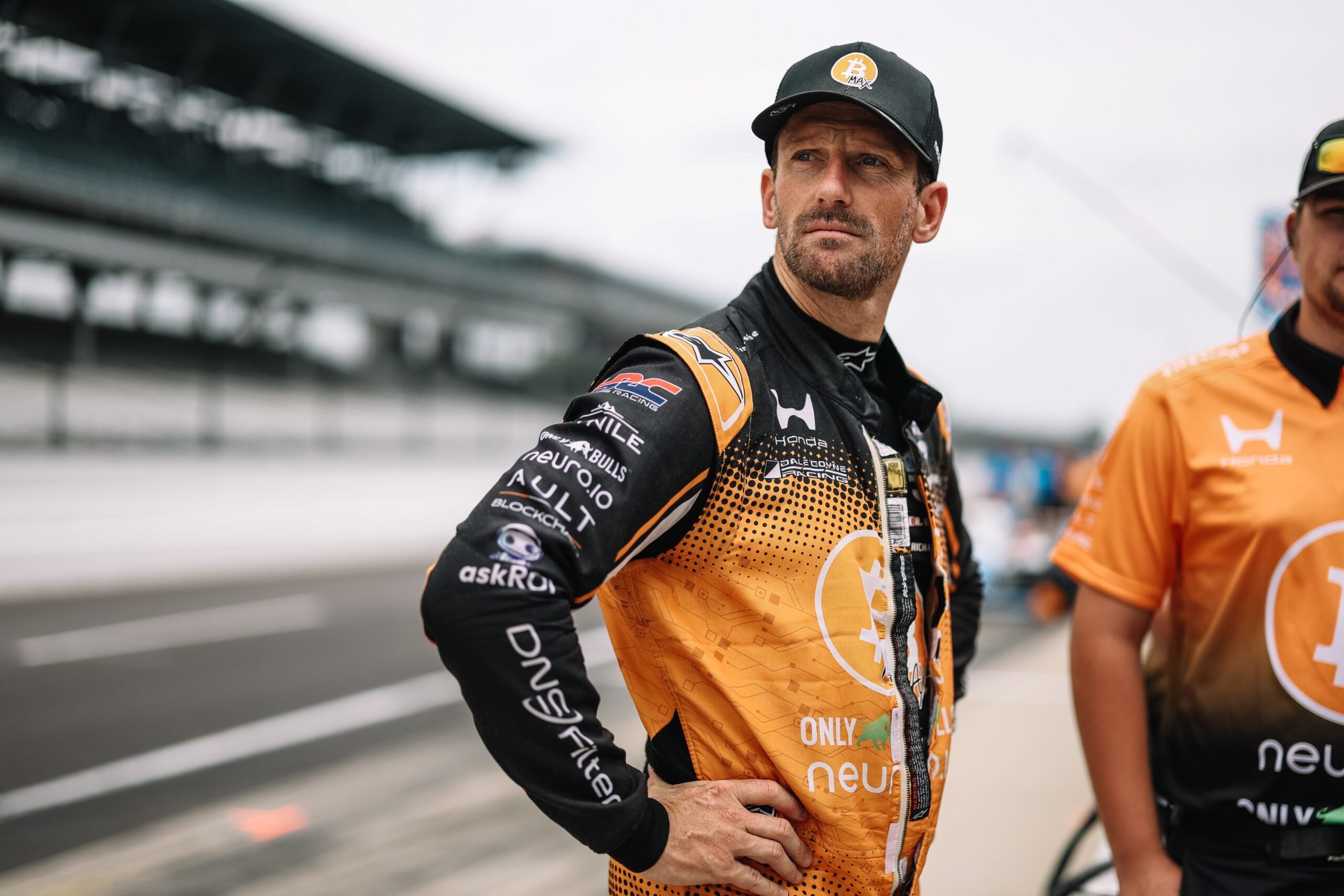 Indy 500: Grosjean homenageia Kyle Busch no grafismo do número de carro