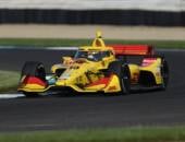 Palou domina e lidera segundo treino da Indy no circuito misto de Indianápolis