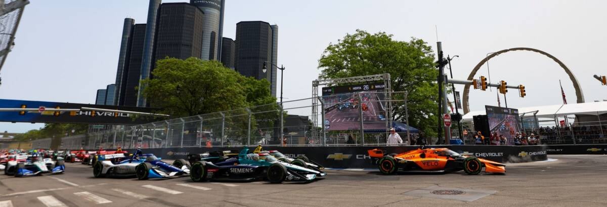 Indy: Confira a programação e onde ver na TV e no streaming o GP de Detroit Indy: Confira a programação e onde ver na TV e no streaming o GP de Detroit