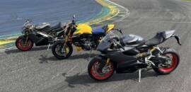 Ducati une motos em homenagem a Ayrton Senna pela primeira vez em Interlagos