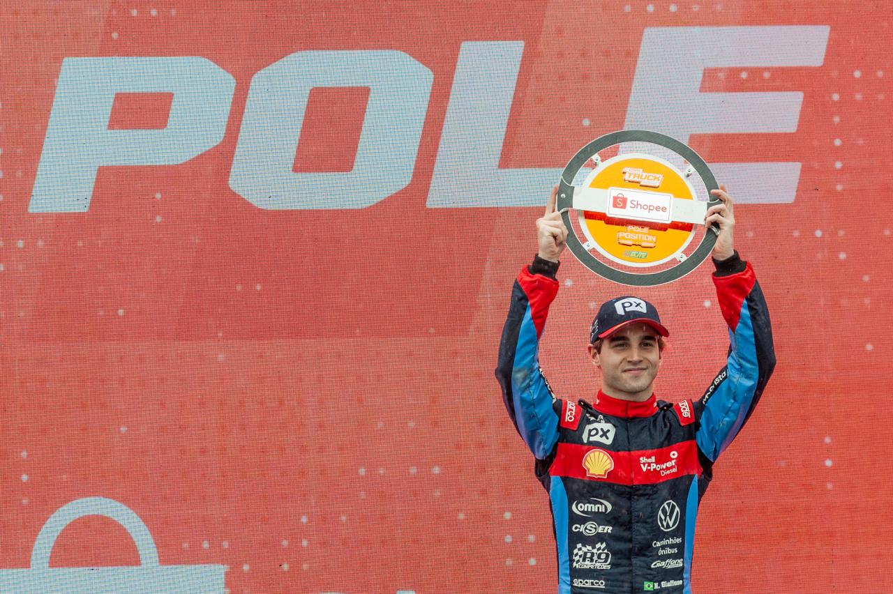 Copa Truck: R9 Competições vê Nic Giaffone conquistar pole na Elite e coloca dois caminhões no top-5 da Pro em Cascavel