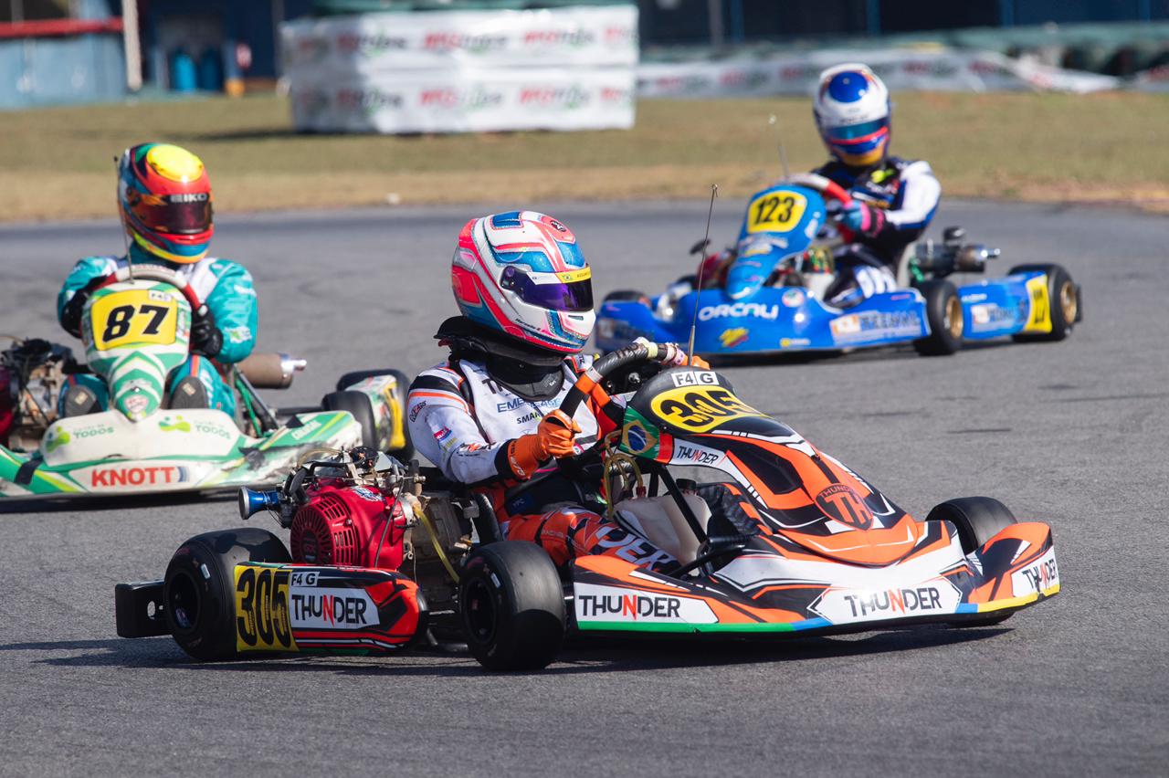 Marcella Assumpção conquista primeiro pódio na F4 Graduados pela Copa SP Light com a Thunder Marcella Assumpção