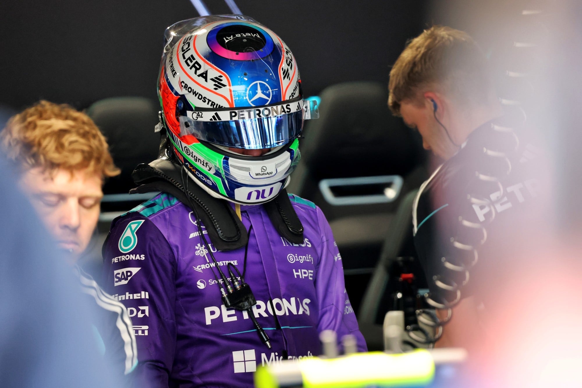 Andrea Kimi Antonelli (ITA) Mercedes AMG Formula One Team.