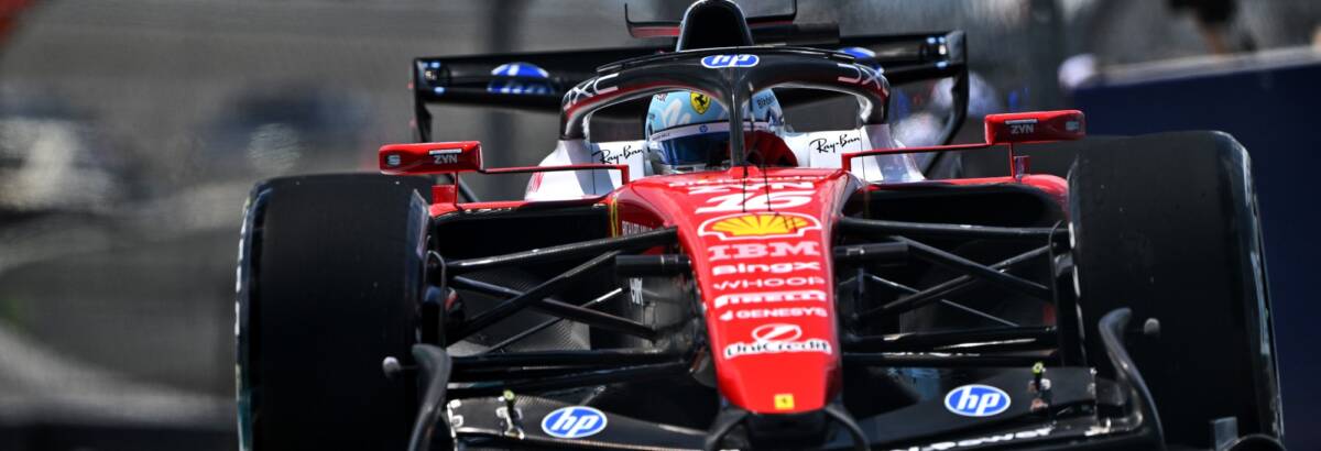 F1: Leclerc aponta problema com pneus, mas segue confiante para corrida Sprint