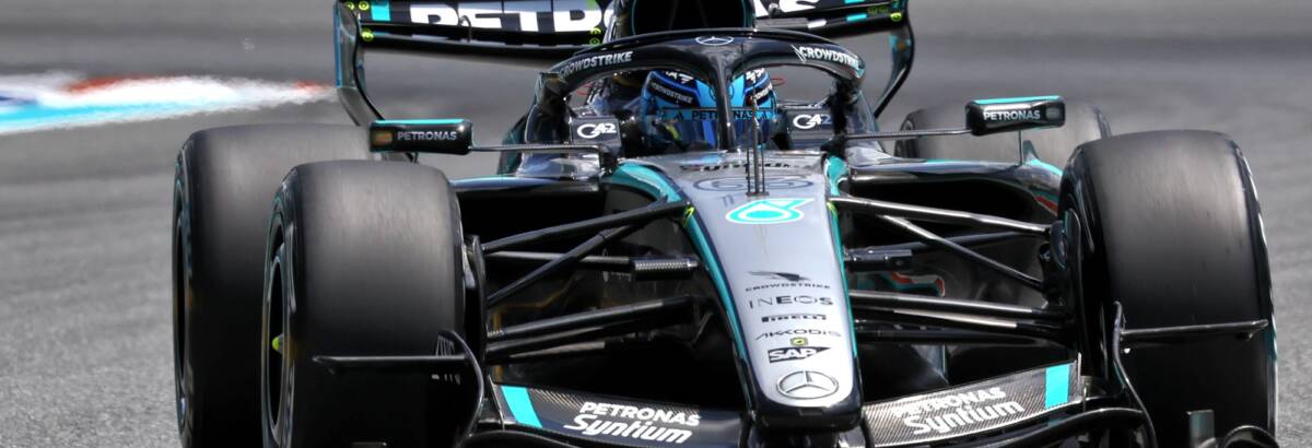 F1: Russell admite dificuldade em Miami após classificação