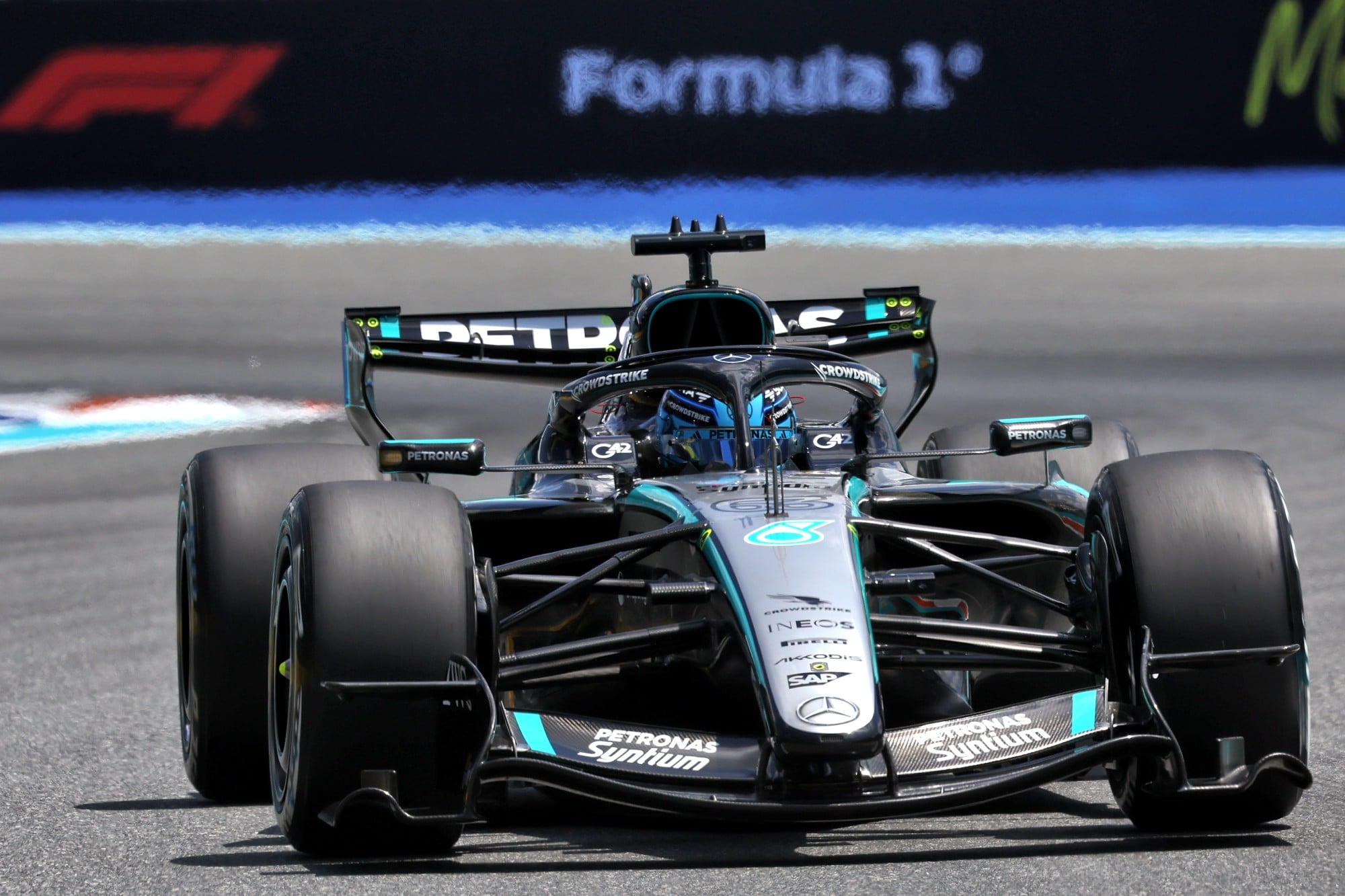 George Russell (GBR) Mercedes AMG Formula One Team W17.