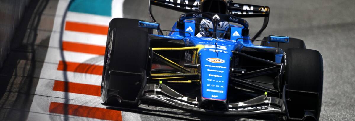 F1: Albon está sob investigação por possível violação do limite de pista em Miami