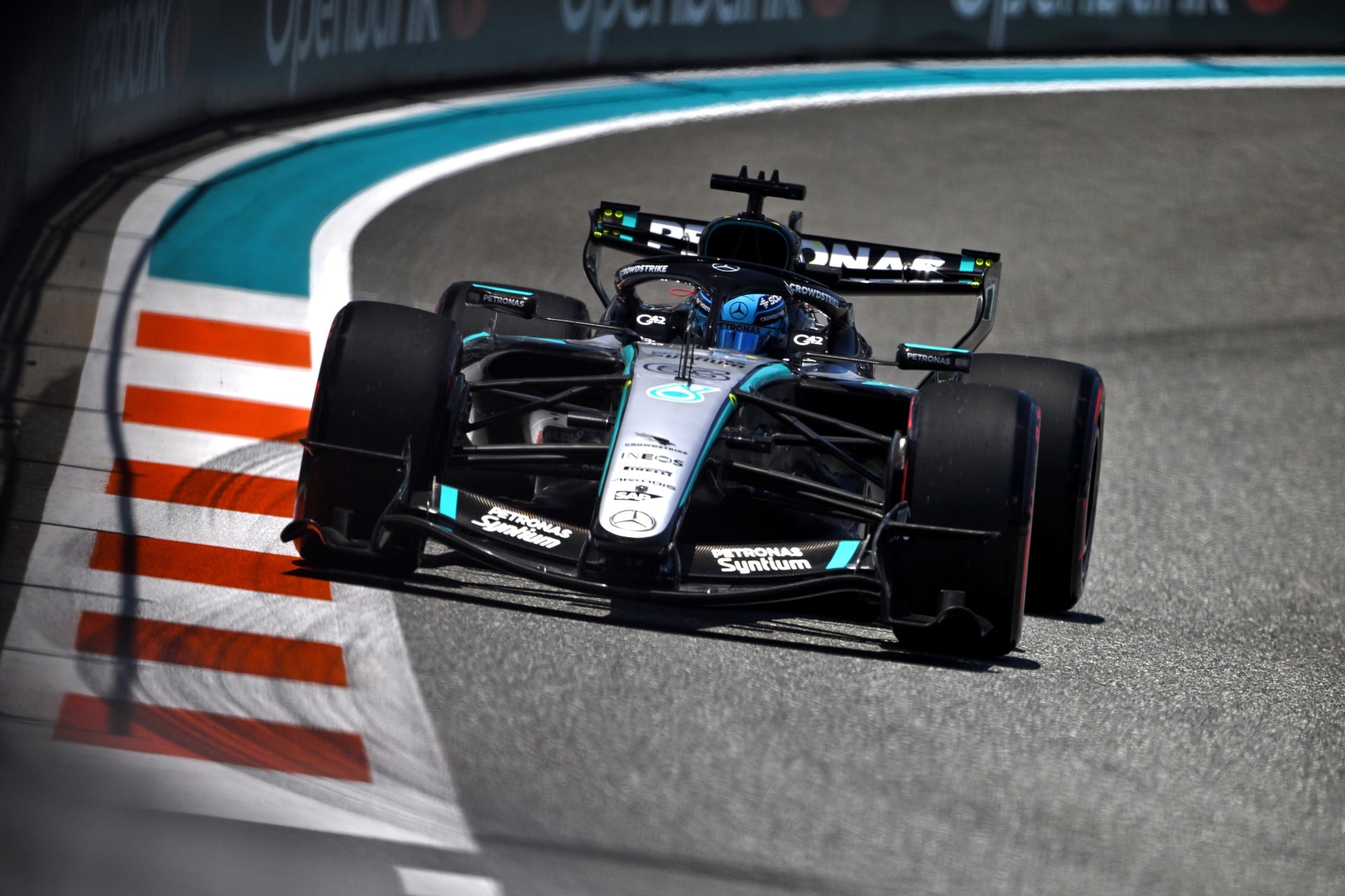 George Russell (GBR) Mercedes AMG Formula One Team W17.