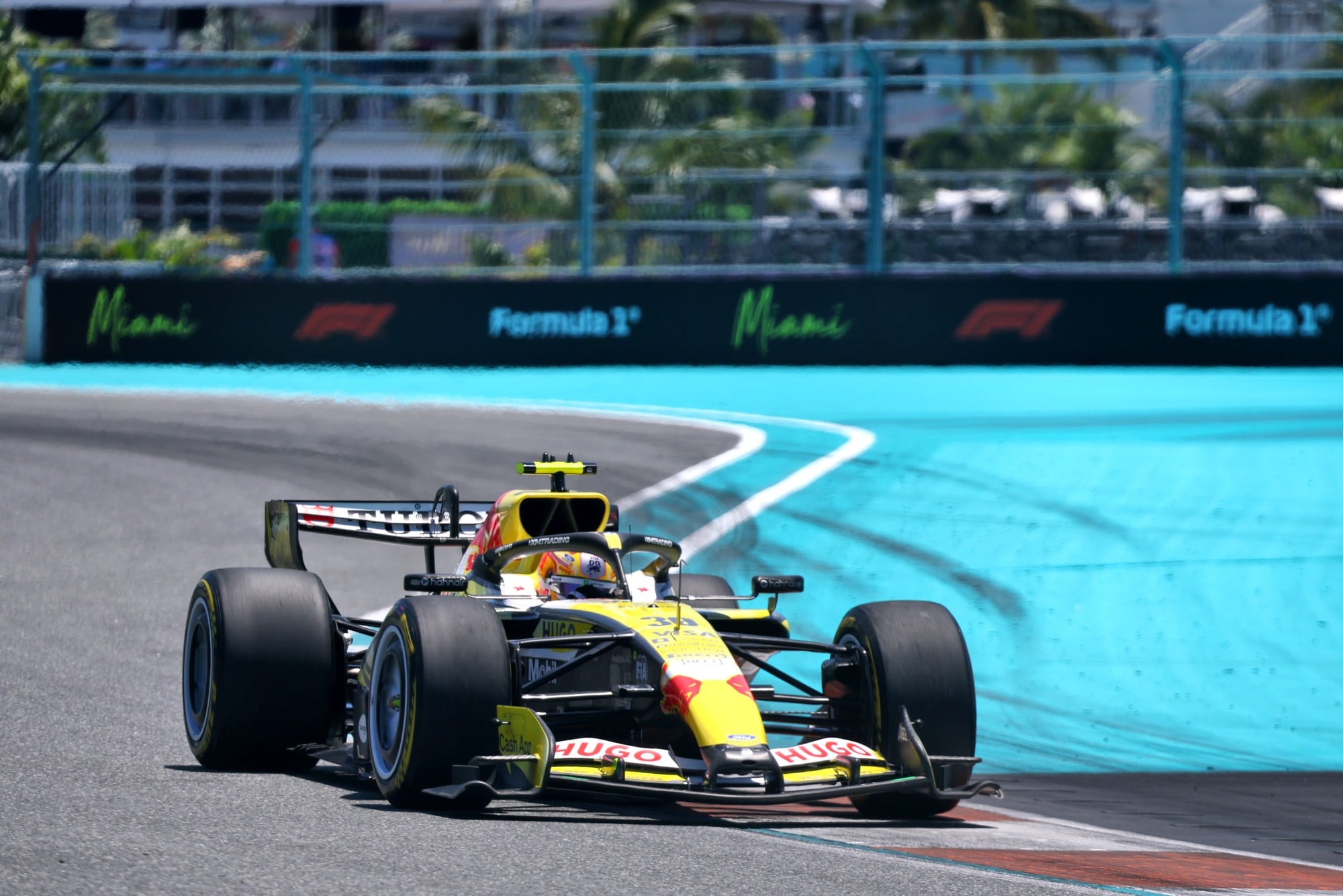 Liam Lawson (NZL) Racing Bulls Formula One Team VCARB 03.