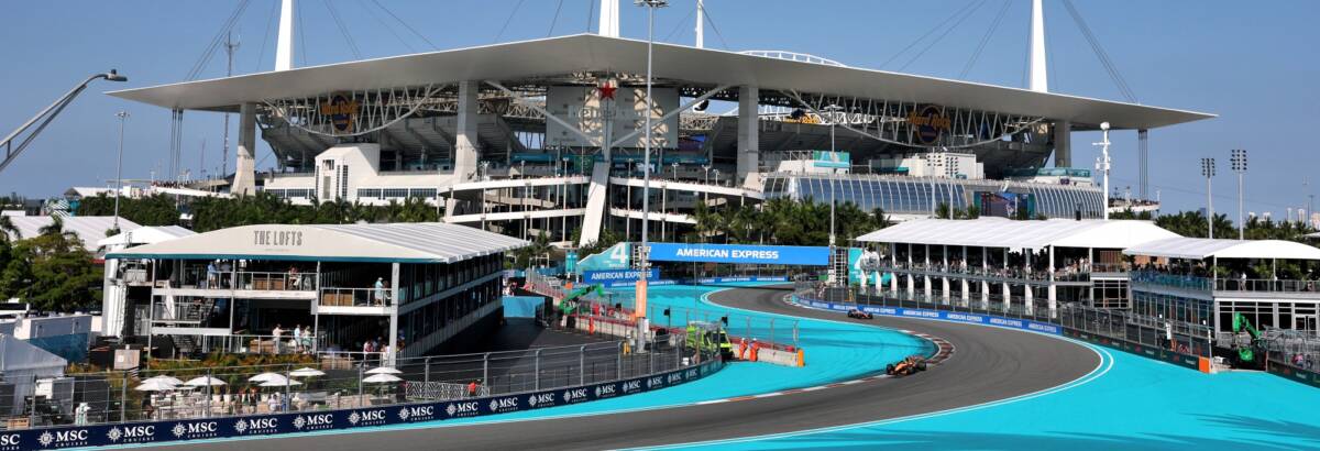 F1: Confira as imagens do primeiro dia do GP de Miami