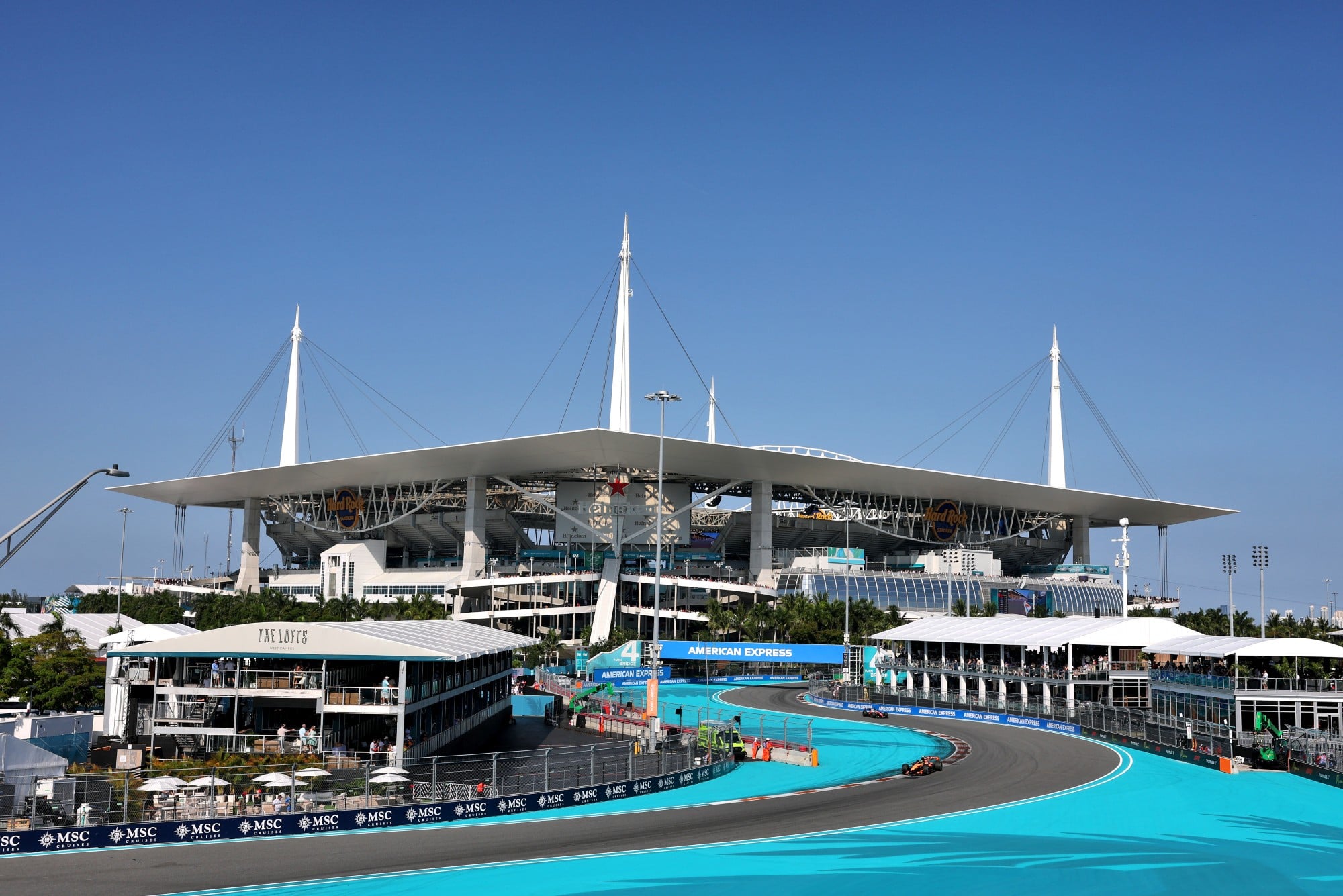 F1: Confira as imagens do primeiro dia do GP de Miami