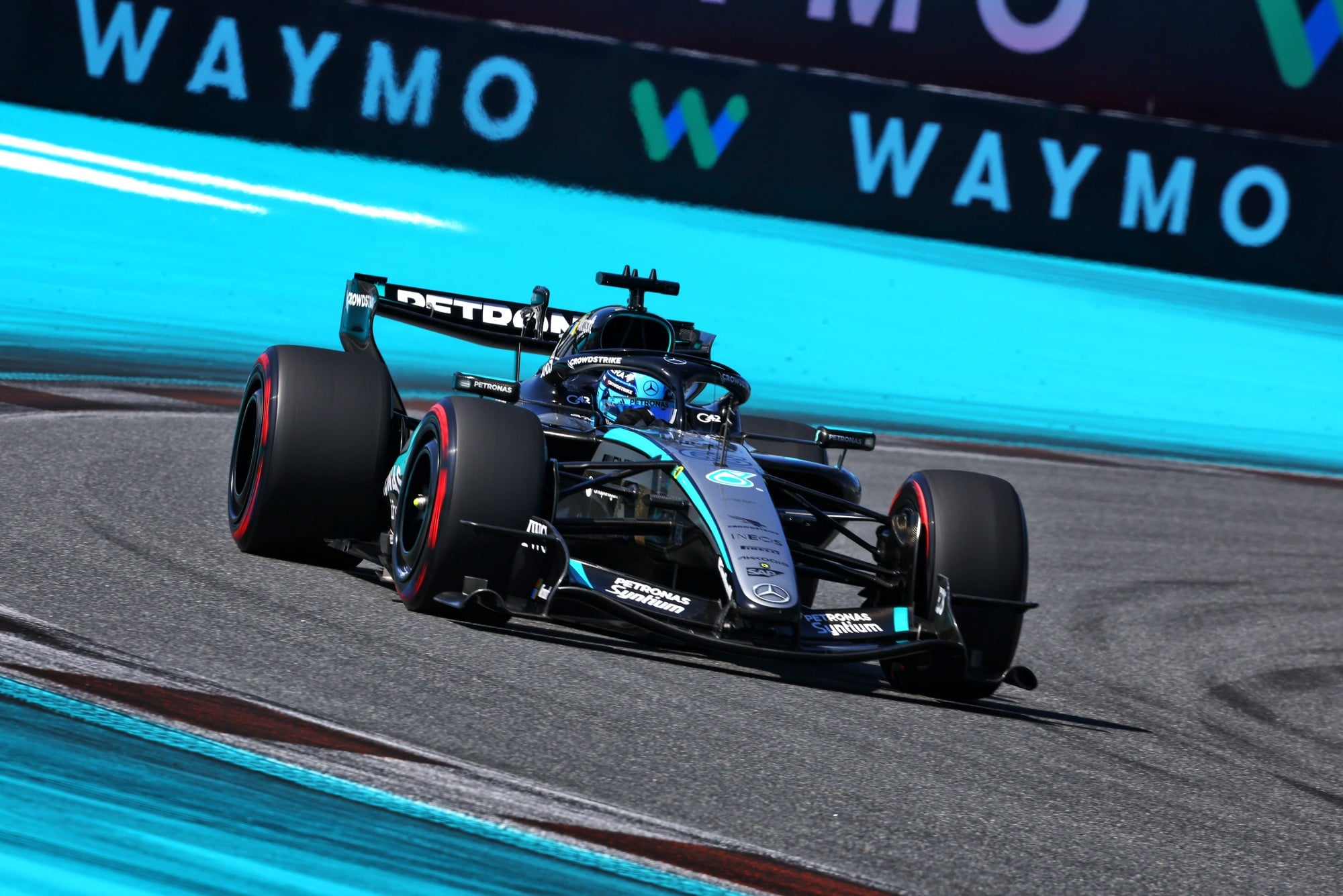 George Russell (GBR) Mercedes AMG Formula One Team W17.