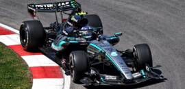 F1: Mercedes domina no Canadá, mas Russell abandona