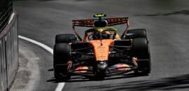 F1: Norris comemora reação da McLaren após início difícil