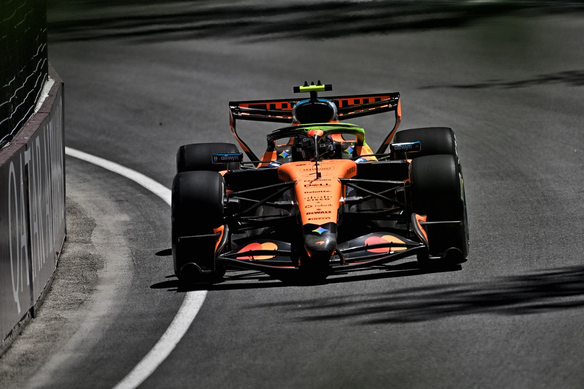 F1: Norris comemora reação da McLaren após início difícil