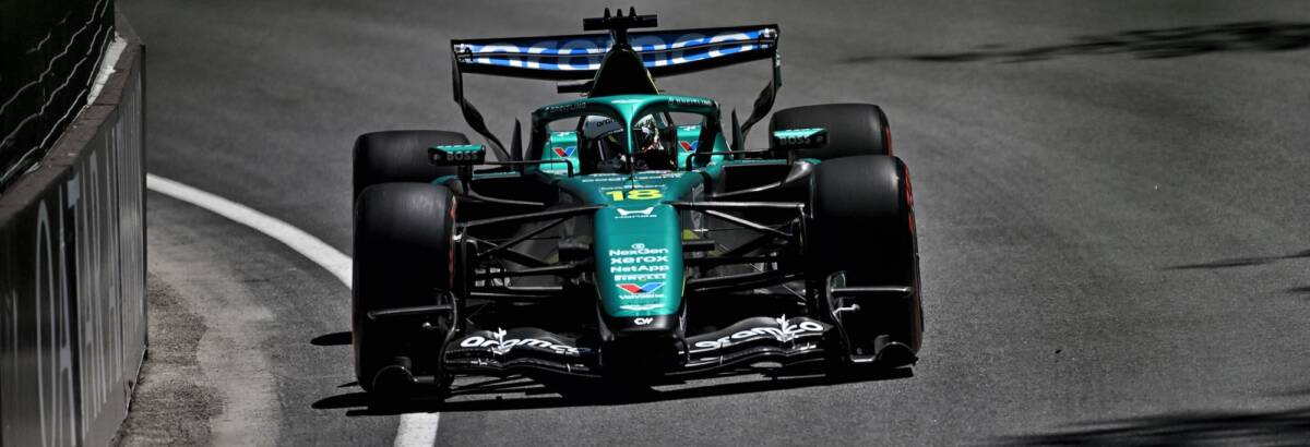 F1: Stroll larga dos boxes após troca de bateria no Canadá