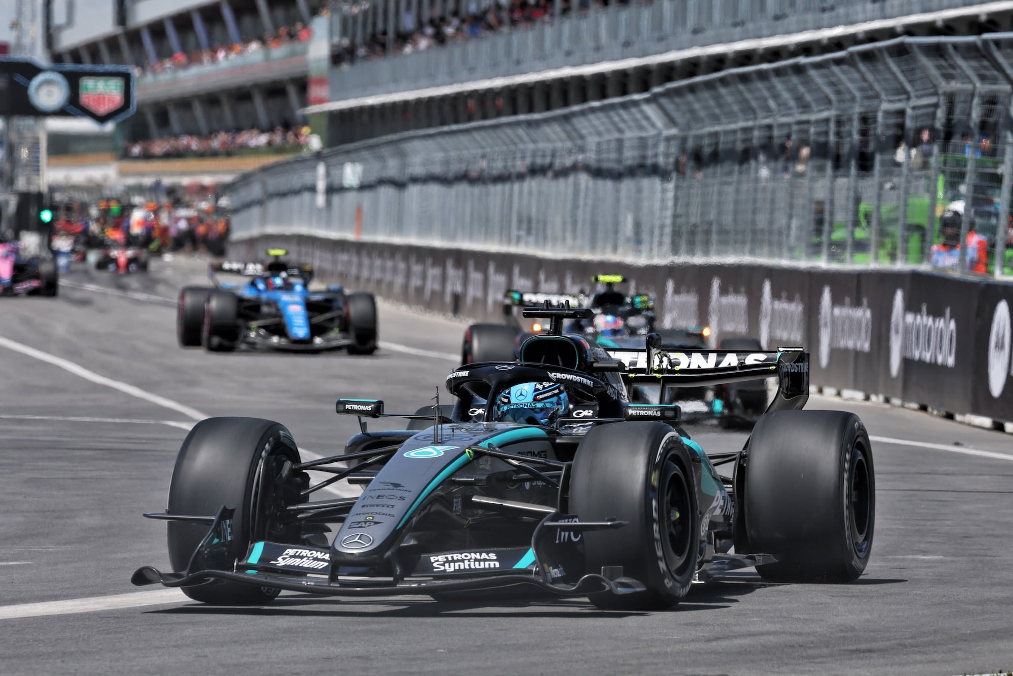 F1: Russell conquista pole da Sprint no Canadá com dobradinha da Mercedes