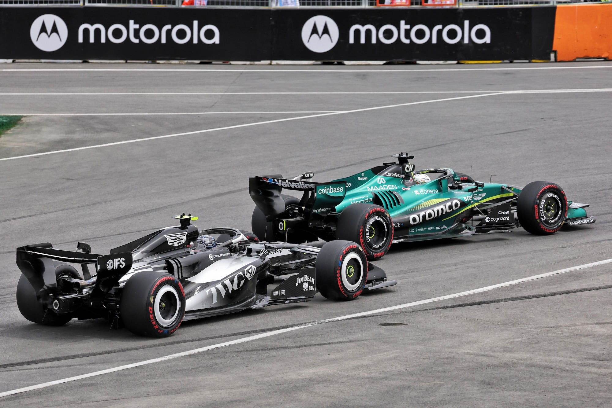 F1: Grid do GP do Canadá muda após punição de Stroll Lance Stroll (CDN) Aston Martin F1 Team AMR26 and Valtteri Bottas (FIN) Cadillac Formula 1 Team MAC-26.
