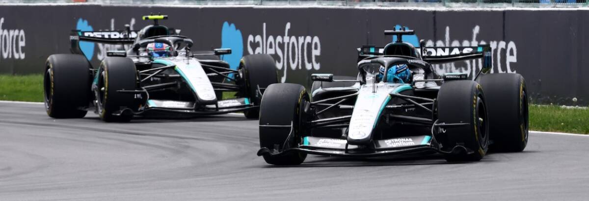 F1: Falha na bateria causa abandono de George Russell no GP do Canadá