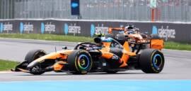 F1: Norris aproveita disputa interna da Mercedes e termina em P2