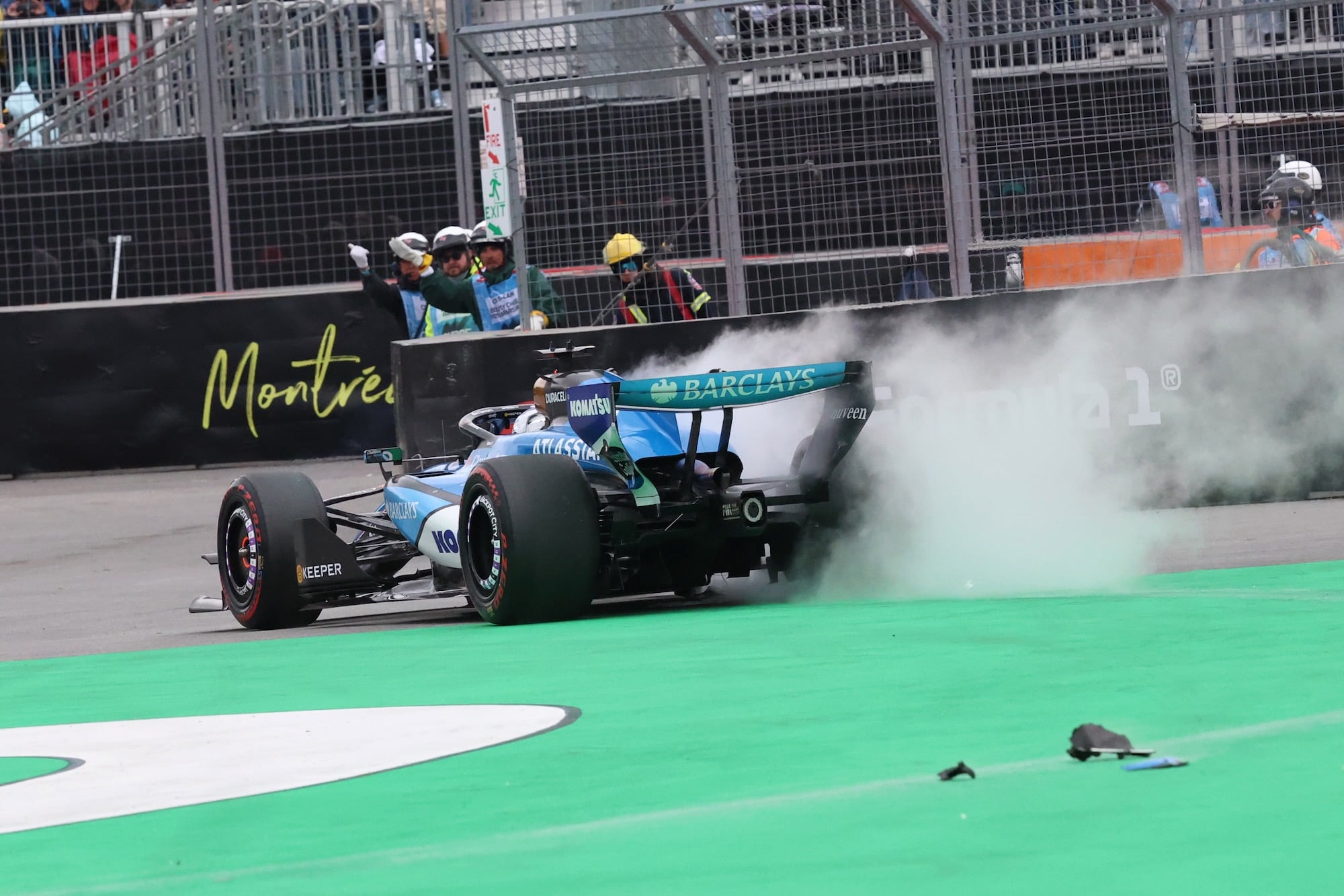F1: Piastri pede desculpas após toque que tirou Albon do GP do Canadá Alexander Albon (THA) Atlassian Williams Racing FW47.