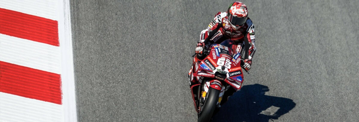 MotoGP: Bagnaia supera caos e garante pódio na Catalunha